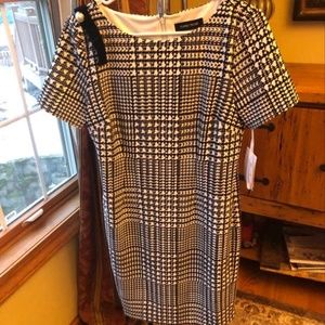 Ivanka Trump houndstooth queen dress NWT size 8